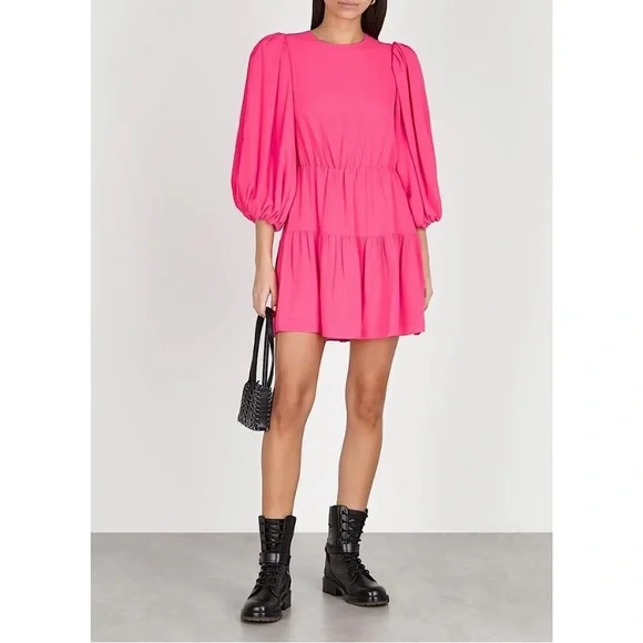 Alice + Olivia | Dresses | Alice Olivia Pink Mini Dress | Poshmark